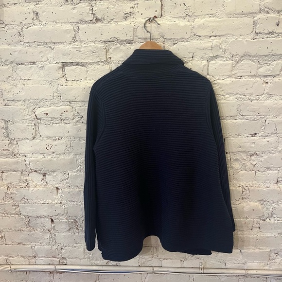 Michael stars vonn open cardigan / coatigan navy blue - Picture 2 of 11